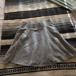 Forever 21 Skater Gray Skirt